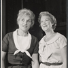 Judy Holliday and Bibi Osterwald in the stage production Laurette