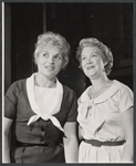 Judy Holliday and Bibi Osterwald in the stage production Laurette