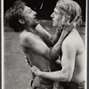 Tom Aldredge and Ted LePlat in the stage production The Leaf People