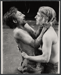 Tom Aldredge and Ted LePlat in the stage production The Leaf People