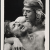 Tom Aldredge and Ted LePlat in the stage production The Leaf People