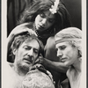 Tom Aldredge, Denise Delapenha and Ted LePlat in the stage production The Leaf People