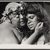 Susan Batson and unidentified in the stage production The Leaf People