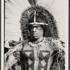 Leon Morenzie in the stage production The Leaf People
