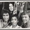 Joe Masiell, Lynn Gerb, Yolande Bavan and Scott Jarvis in the stage production Leaves of Grass