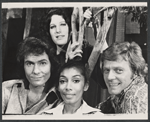Joe Masiell, Lynn Gerb, Yolande Bavan and Scott Jarvis in the stage production Leaves of Grass