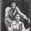 Joe Masiell and Yolande Bavan in the stage production Leaves of Grass