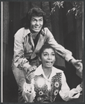 Joe Masiell and Yolande Bavan in the stage production Leaves of Grass