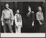 Joe Masiell, Yolande Bavan, Lynn Gerb and Scott Jarvis in the stage production Leaves of Grass