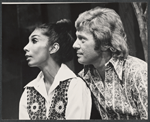 Yolande Bavan and Scott Jarvis in the stage production Leaves of Grass