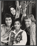 Joe Masiell, Lynn Gerb, Yolande Bavan and Scott Jarvis in the stage production Leaves of Grass