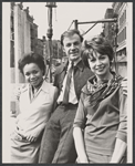 Micki Grant, Don Francks and Trude Adams in the stage production Leonard Bernstein's Theatre Songs