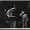 George Gobel [right] and ensemble the stage production Let It Ride!