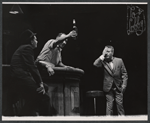 George Gobel [right] and ensemble the stage production Let It Ride!