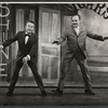 George Gobel and Sam Levene in the stage production Let It Ride!