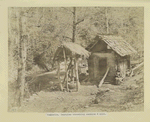Kakhetia. Georgian threshing machine and mill