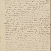 [Peabody, George Francis, brother], AL (incomplete) to. [summer 1836?].