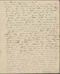 [Peabody, George Francis, brother], AL (incomplete) to. [summer 1836?].