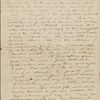 [Peabody, George Francis, brother], AL (incomplete) to. [summer 1836?].