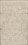 [Peabody, George Francis, brother], letter to. [1837]. Copy in unknown hand.