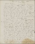 [Peabody,] George [Francis, brother,] AL to. Nov. 1, [1839].