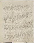 [Peabody, Nathaniel,] father, AL (incomplete) to. [1839?].