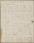 Peabody, Nathaniel, father, ALS to. Jul. 4, 1849.