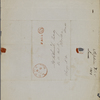 Peabody, Nathaniel, father, ALS to. Feb. 5, 1851.