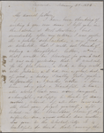 Peabody, N[athaniel], father, ALS to. Feb. 3, 1853.