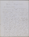 Peabody, N[athaniel], father, ALS to. Feb. 13, 1853.