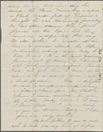 [Peabody, Nathaniel], father, ALS to. Feb. 20, 1853.