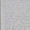 Peabody, Nathaniel, father, ALS to. Feb. 27, 1853.