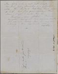 Peabody, Nathaniel, father, ALS to. Mar. 6, 1853.