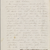 Peabody, Nathaniel, father, ALS to. Mar. 27, 1853.
