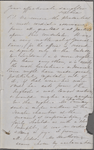 Peabody, Nathaniel, father, ALS to. Apr. 3, 1853.