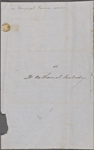 Peabody, Nathaniel, father, ALS to. Apr. 3, 1853.