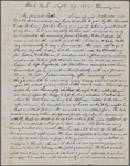 [Peabody, Nathaniel,] father, ALS to. Sep. 29, 1853, with copy of the same, in recipient's hand.