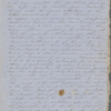 [Peabody, Nathaniel,] father, ALS (incomplete) to. Nov. 6-11, 1853.