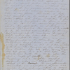 [Peabody, Nathaniel,] father, ALS (incomplete) to. Nov. 6-11, 1853.