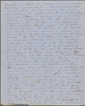 [Peabody, Nathaniel,] father, ALS (incomplete) to. Nov. 6-11, 1853.