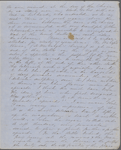 [Peabody, Nathaniel,] father, ALS (incomplete) to. Nov. 6-11, 1853.
