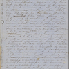 [Peabody, Nathaniel,] father, ALS (incomplete) to. Nov. 6-11, 1853.