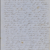 [Peabody, Nathaniel,] father, ALS (incomplete) to. Nov. 6-11, 1853.
