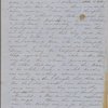 [Peabody, Nathaniel,] father, ALS (incomplete) to. Nov. 6-11, 1853.