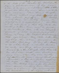 [Peabody, Nathaniel,] father, ALS (incomplete) to. Nov. 6-11, 1853.