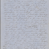 [Peabody, Nathaniel,] father, ALS (incomplete) to. Nov. 6-11, 1853.