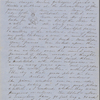 [Peabody, Nathaniel,] father, ALS (incomplete) to. Nov. 6-11, 1853.