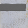 [Peabody, Nathaniel,] father, ALS to. [Nov.] 24, [1853?].