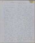 [Peabody, Nathaniel,] father, ALS to. Dec. 6, 1853.