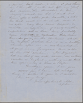 [Peabody, Nathaniel,] father, ALS to. Dec. 8, 1853.